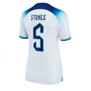 Engleska John Stones #5 Domaci Dres za Ženska SP 2022 Kratak Rukavima